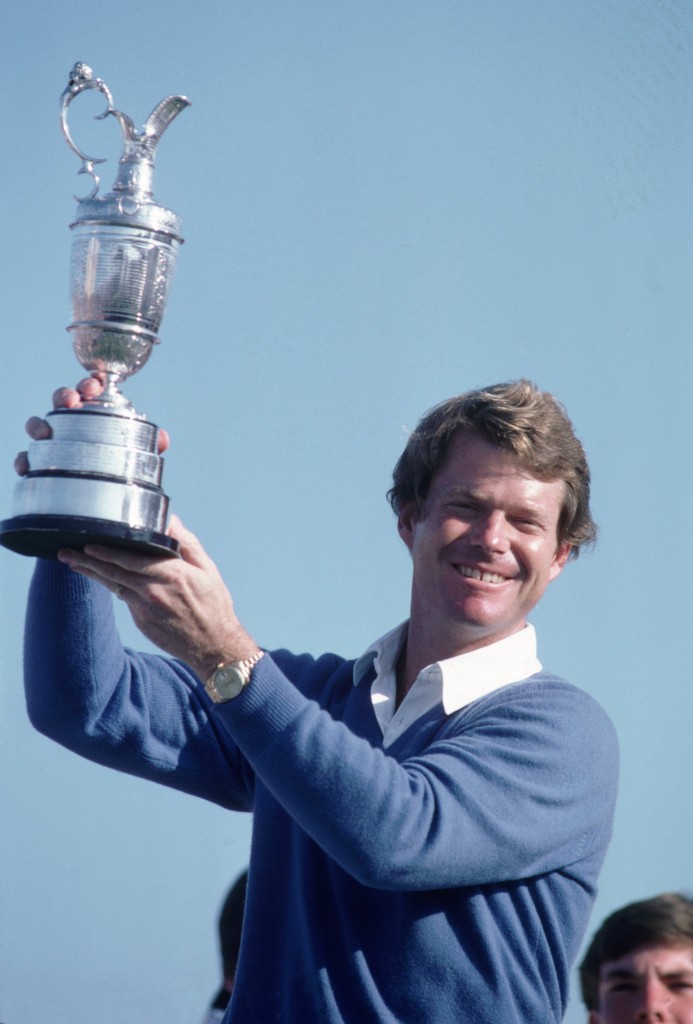 Silver lining: Watson won five Open titles in his career (Picture: Bob Martin /Allsport)