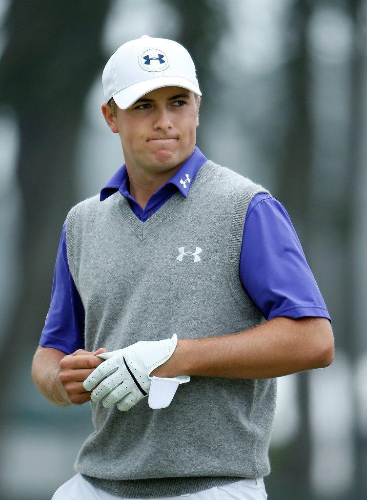 The Ryder Cup winning captain expects to see this expression on Spieth's face come St Andrews (Photo by Christian Petersen/Getty Images)