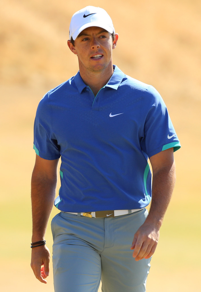Rory strolling to the green at the US Open last month (Photo by Andrew Redington/Getty Images)