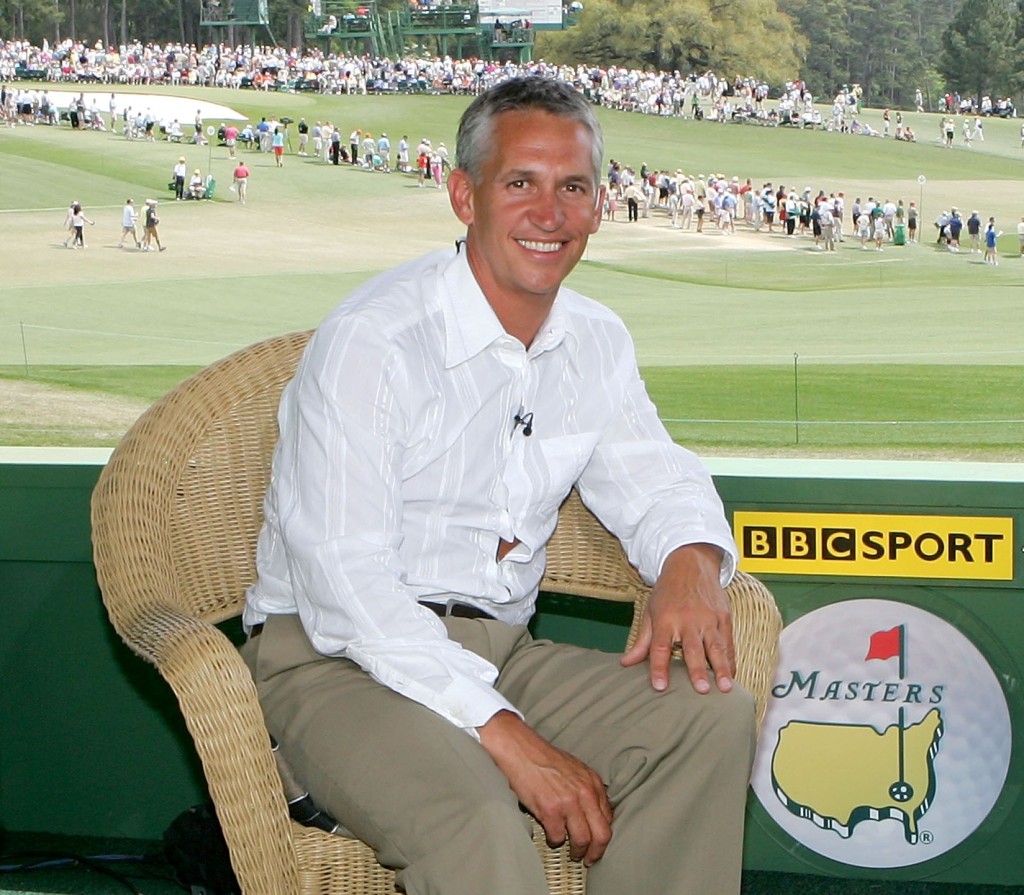 Lineker at Masters