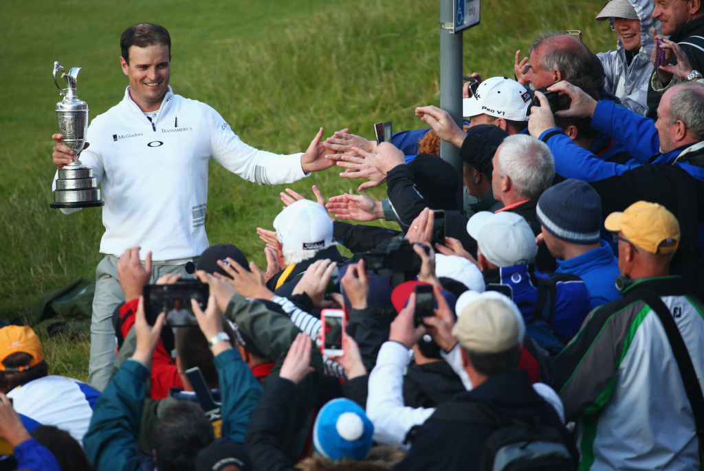 Can Zach Johnson become the 12th man to win back-to-back Majors, after Jordan Spieth did so earlier this year (Photo by GettyImages)