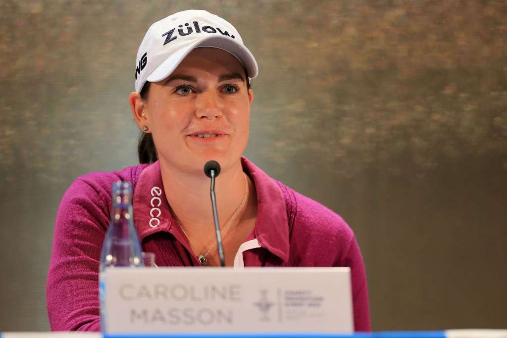 Top professional: Masson is well established on both the American and European ladies' tours (Photo by David Cannon/Getty Images)