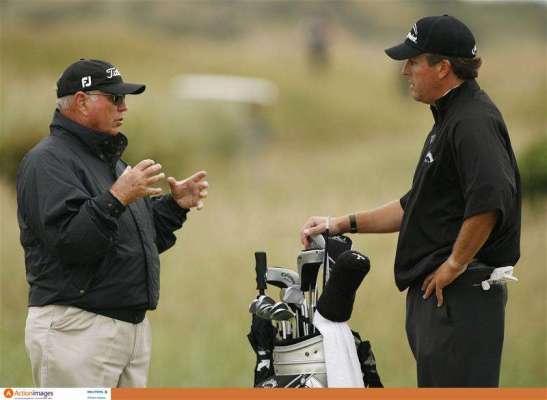 Mickelson ends Harmon partnership