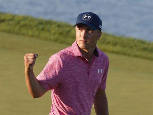 Spieth out in front at Augusta