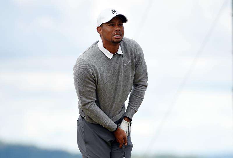 during the second round of the 115th U.S. Open Championship at Chambers Bay on June 19, 2015 in University Place, Washington.