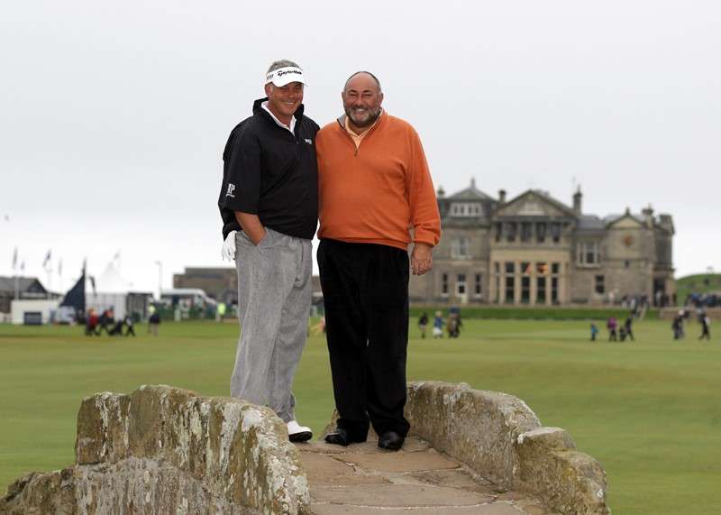 Old pal: Darren Clarke has been a long-time client of Chandler's (photo by Getty Images)