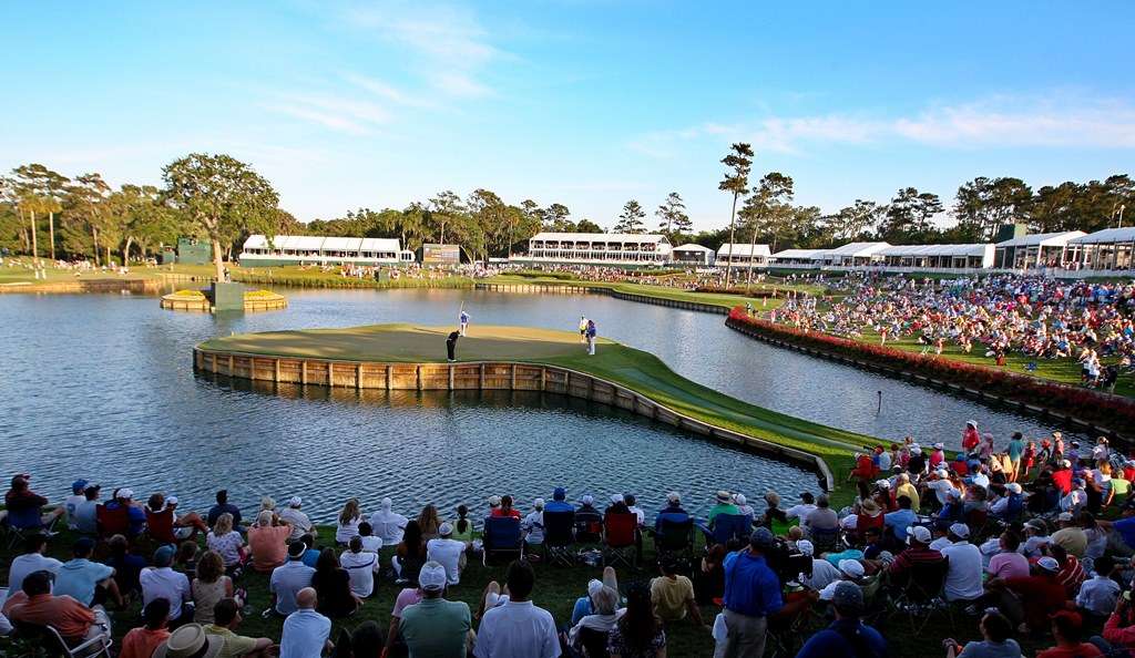 Signature hole: The 17th at Sawgrass is a trademark of The Players (photo by Getty Images)