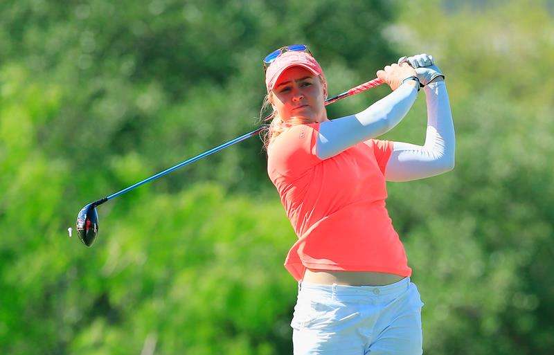 Leading lady: Charley Hull is all set (photo by Getty Images)