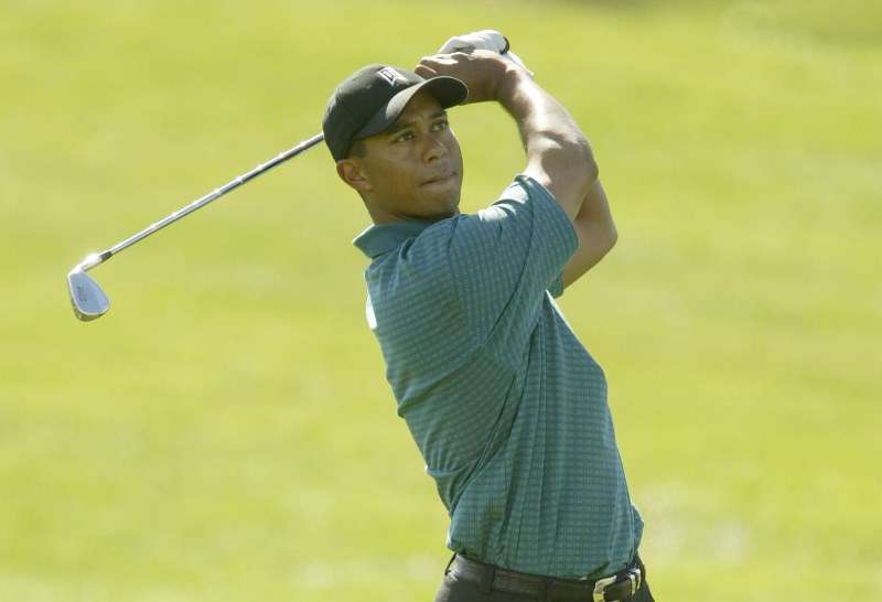 Knocked out: Tiger Woods was beaten by O'Malley in the first round of the WGC-Matchplay (photo by Getty Images)