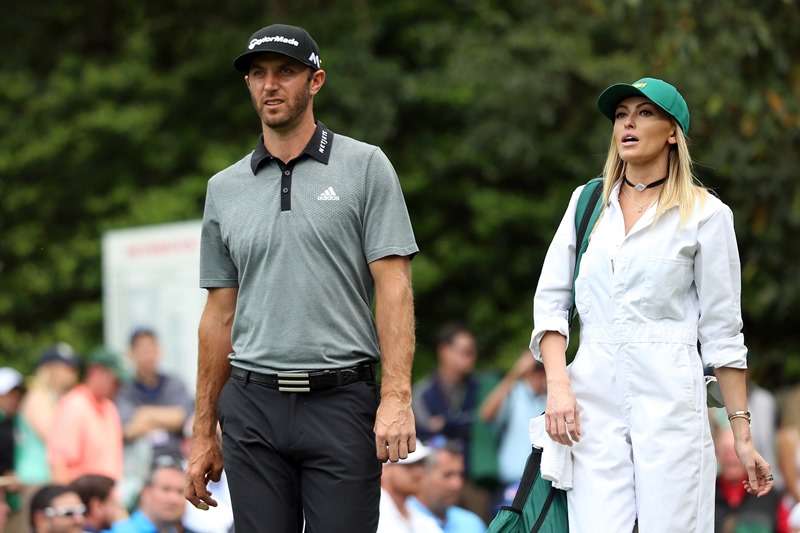 Happily settled: Dustin Johnson has credited Paulina Gretzky with helping him make his Major breakthrough (photo by Getty Images)