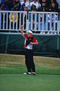 Champion form: O'Malley picked up seven shots in the final five holes at Gleneagles (photo by Getty Images)