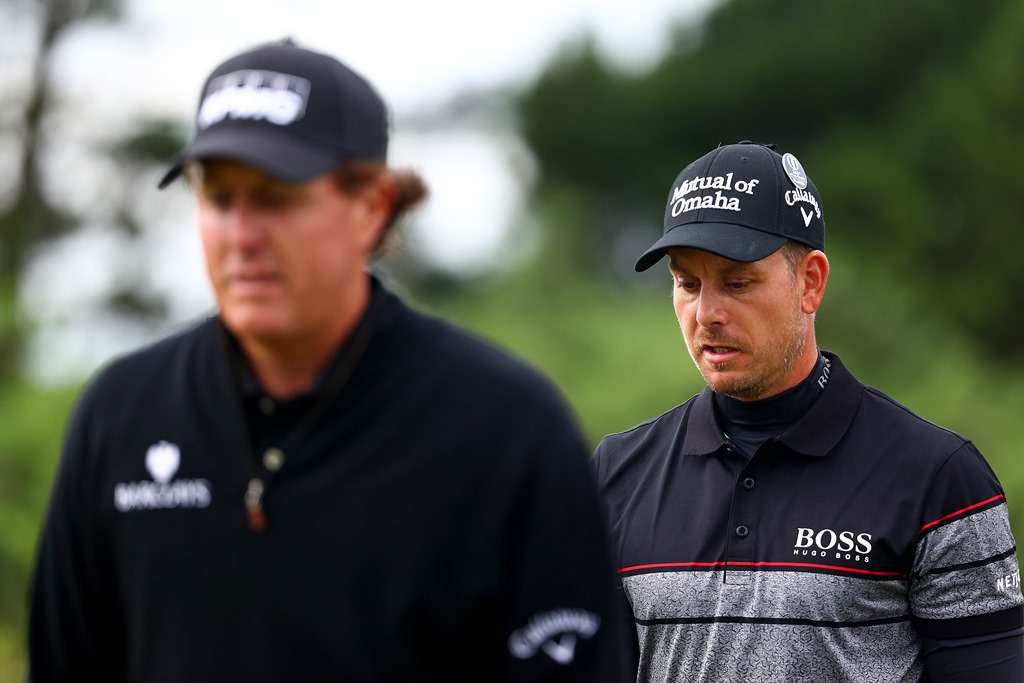 Out of the shadows: Henrik Stenson saw off Phil Mickelson to win The Open after a sensational final-round contest (Photo by Getty Images)