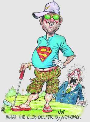 Golfing etiquette – It’s in our jeans