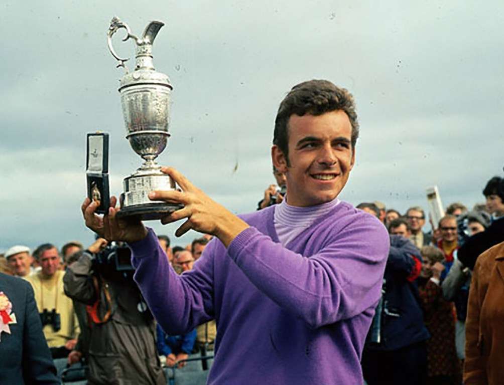 Changing times: Tony Jacklin earned 4,250 for winning The Open in 1970 (photo by Getty Images)