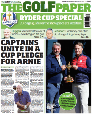 The Golf Paper – Ryder Cup special edition on sale now!