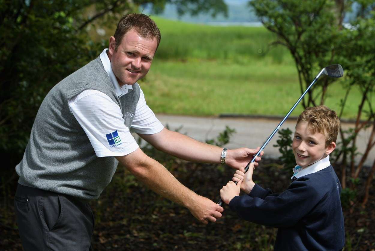 From Tour star to coach: Forsyth now teaches beginners half the time (Photo by Warren Little/Getty Images)