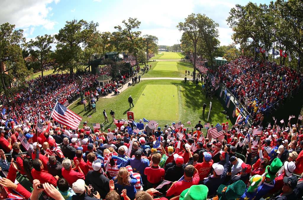 Pick up the pace: Players owe it to the sport to speed up the Ryder Cup in Hazeltine next week (photo by Mike Ehrmann / Getty Images)