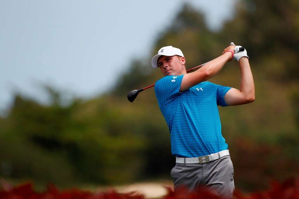 Making progress: Jordan Spieth insists he is ever-improving (Photo by Getty Images)