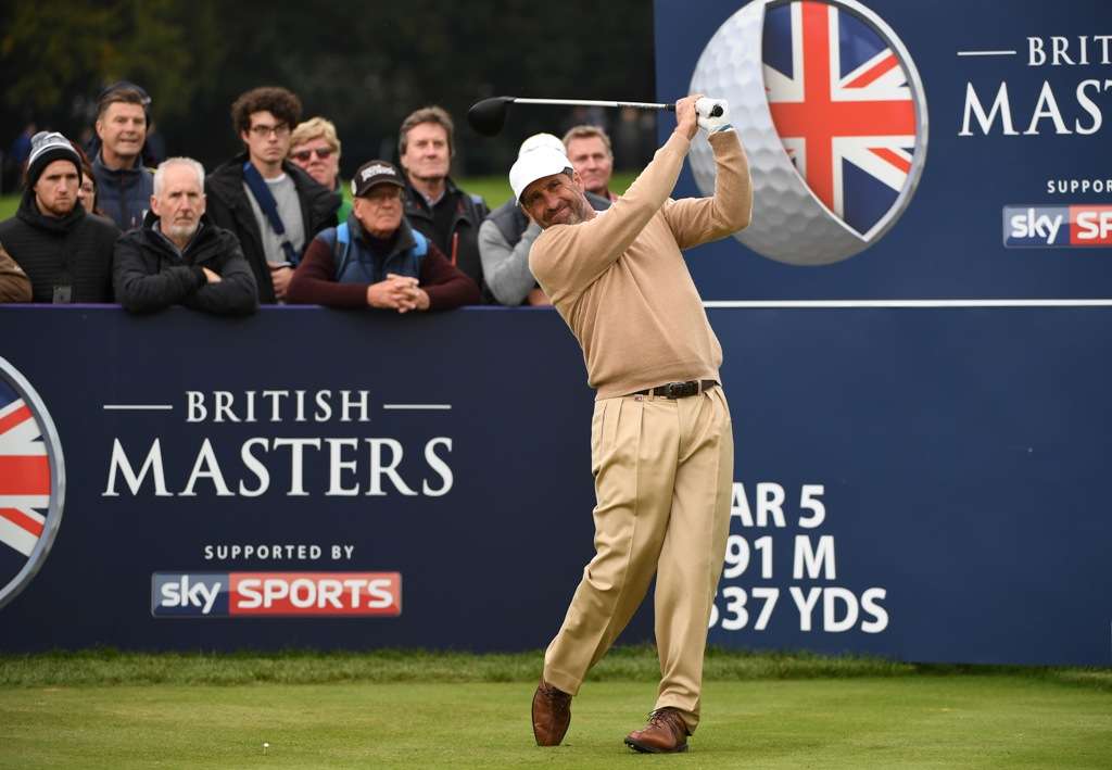 Glad to be back: Olazabal almost made the cut at the British Masters (Photo: Getty Images)